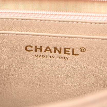 Chanel Caviar Quilted Jumbo Single Flap Beige Clair 7 of 9