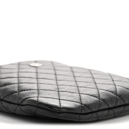 Chanel Aged Calfskin Quilted Crossbody Bag Black 10 of 14