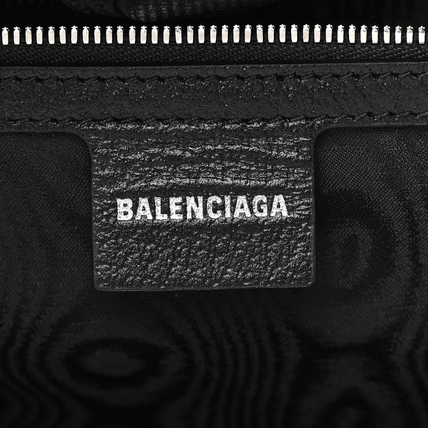 X BALENCIAGA BB Monogram Web Medium Ophidia Shopping Tote Black