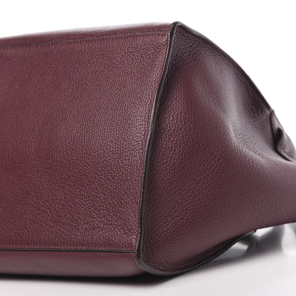 Celine Supple Grained Calfskin Long Strap Small Big Bag Light Burgundy 9 of 10