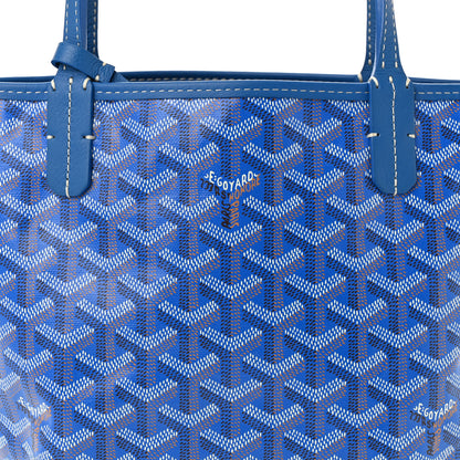 Goyard Goyardine Reversible Mini Anjou Sky Blue 13 of 18