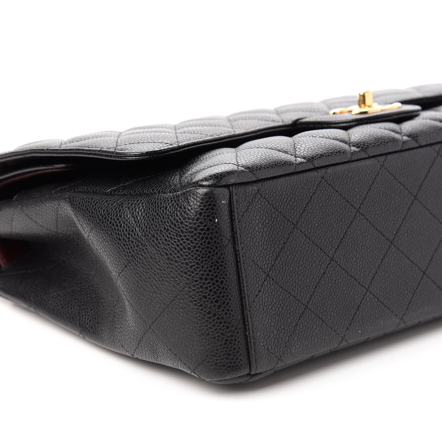 Chanel Caviar Quilted Maxi Double Flap Black 6 of 10