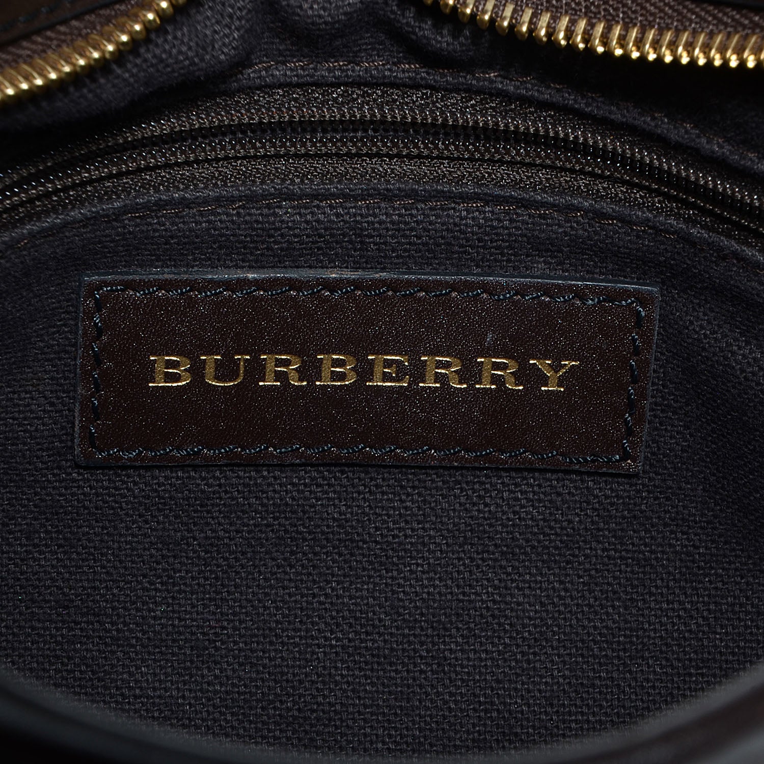 Burberry Haymarket Check Small Brooklyn Hobo Brown 9 of 11