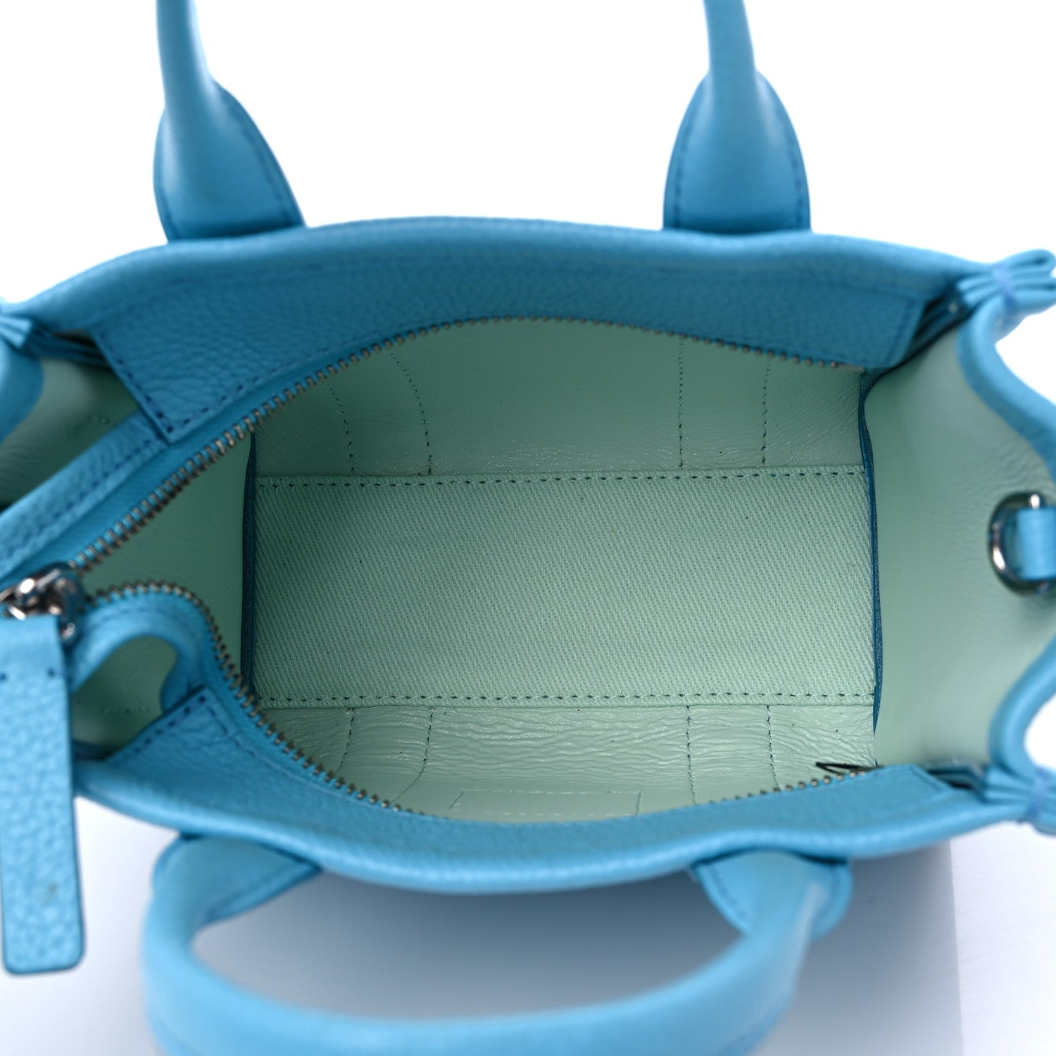Marc Jacobs Grained Calfskin Micro The Tote Bag Pool 5 of 8