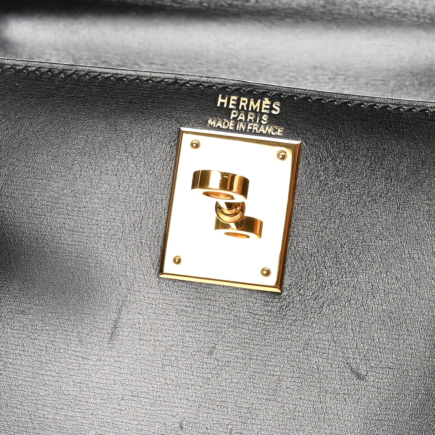 Hermes Box Kelly Sellier 28 Black 7 of 10