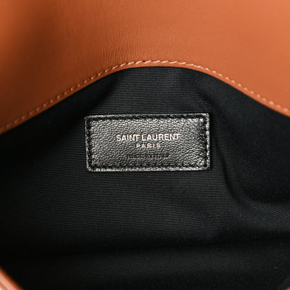 Saint Laurent Canvas Uptown Pouch Natural Beige Brick 8 of 10