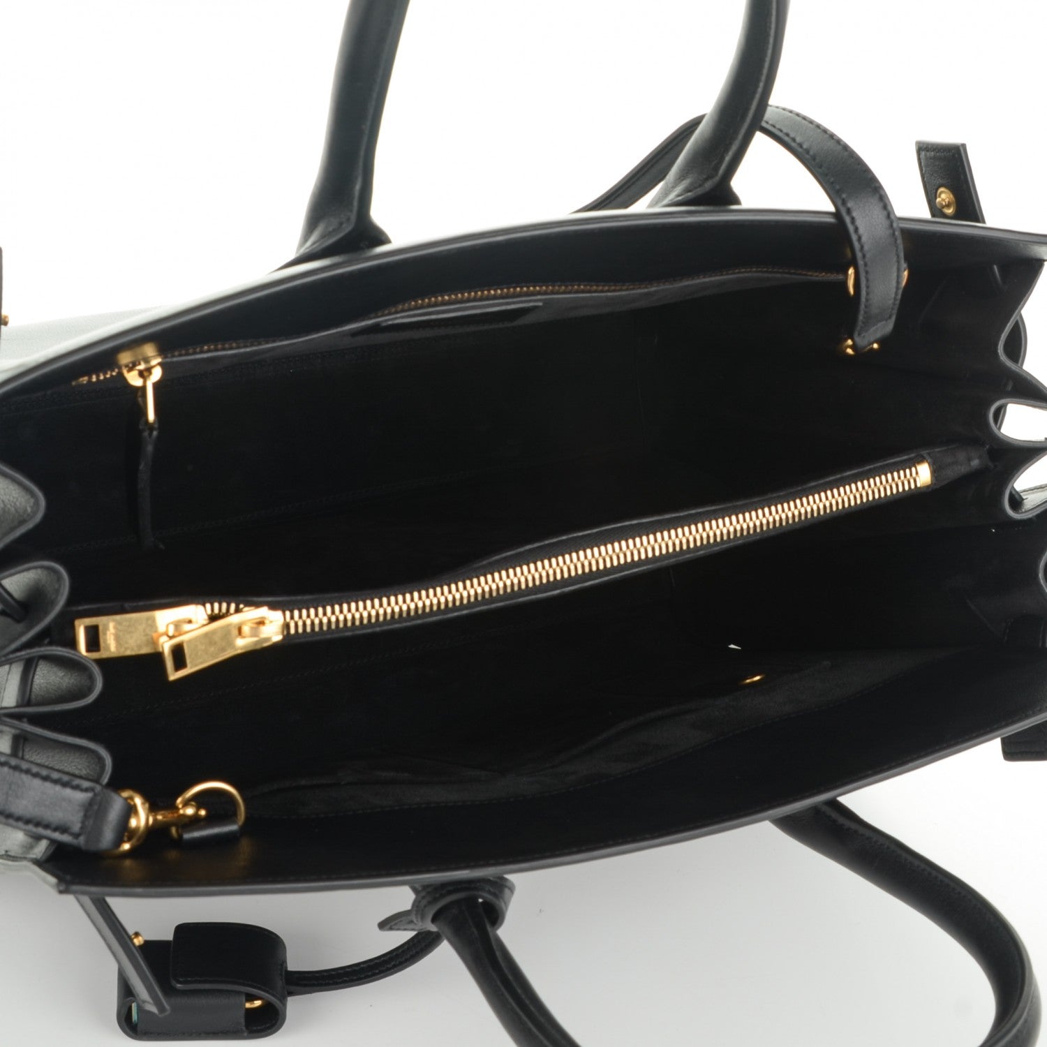 Saint Laurent Calfskin Small Sac De Jour Black 5 of 7