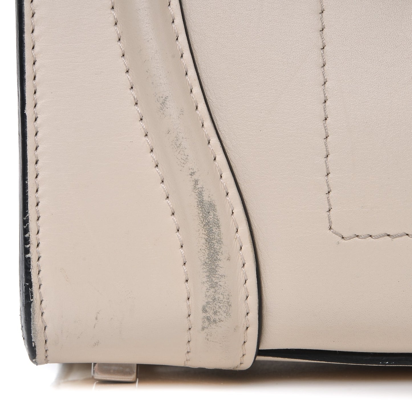 Smooth Calfskin Mini Luggage Ivory
