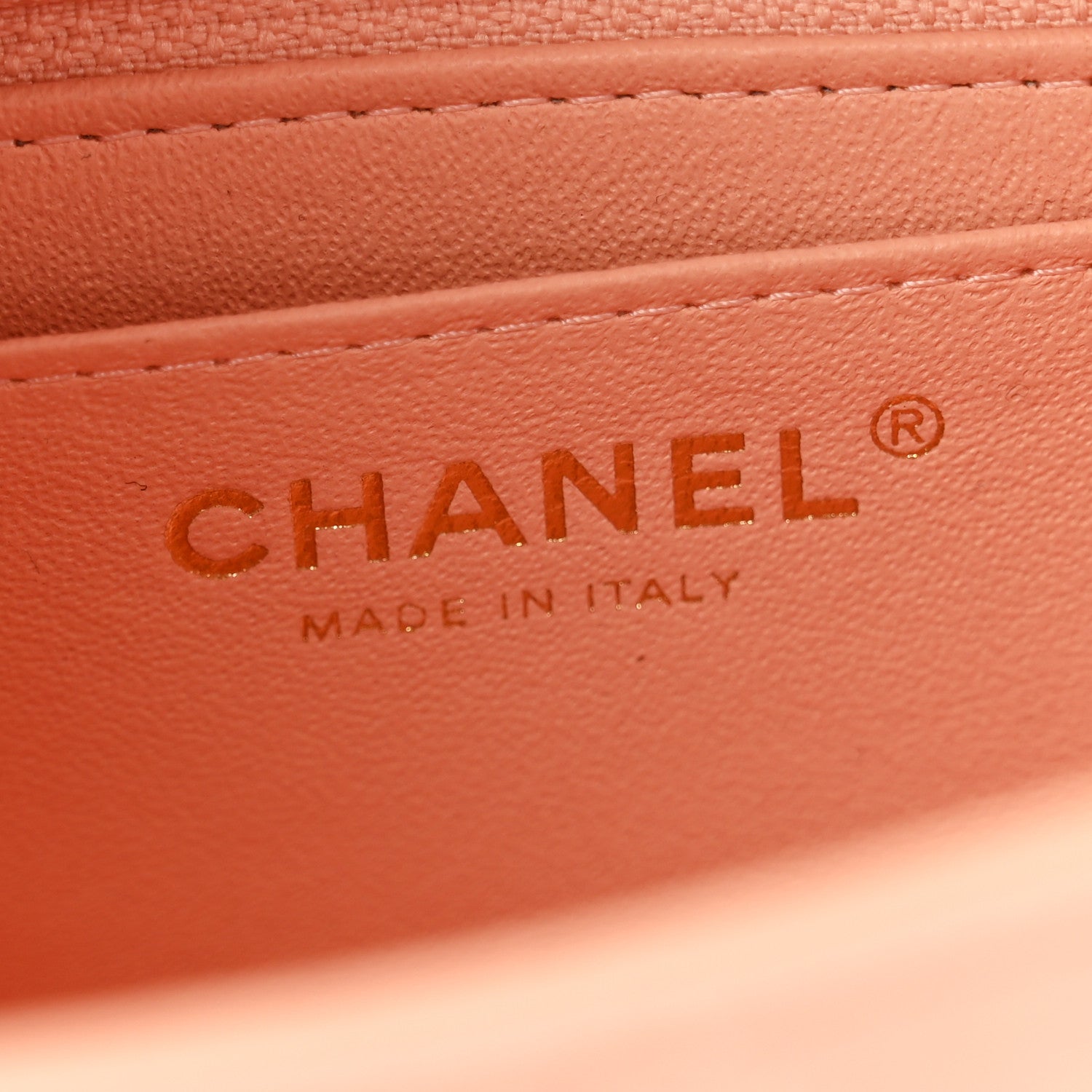 Chanel Lambskin Quilted Mini Rectangular Flap Light Pink 6 of 13