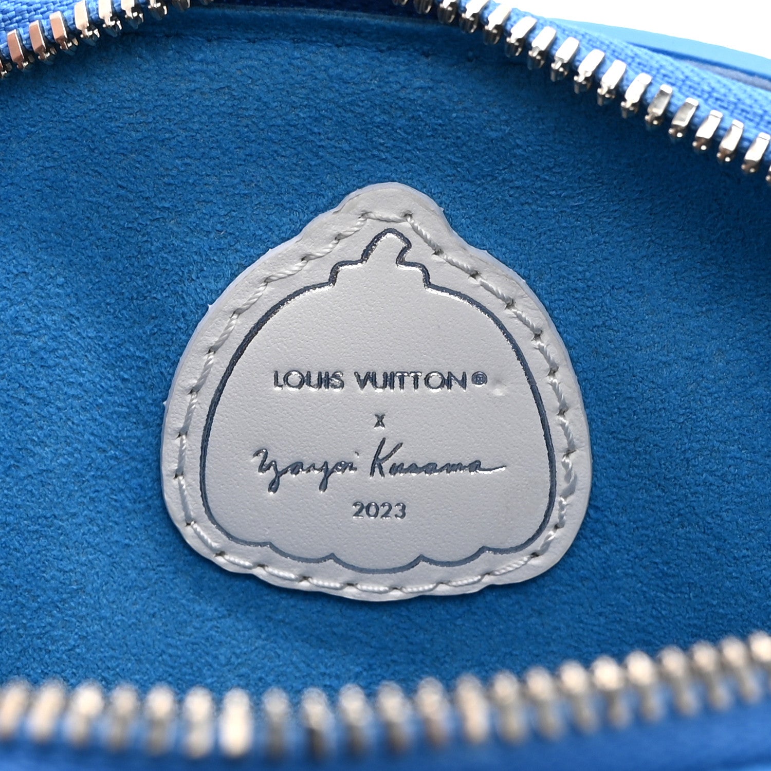 Louis Vuitton LV X YK Empreinte Speedy Bandouliere 20 Blue White 6 of 9
