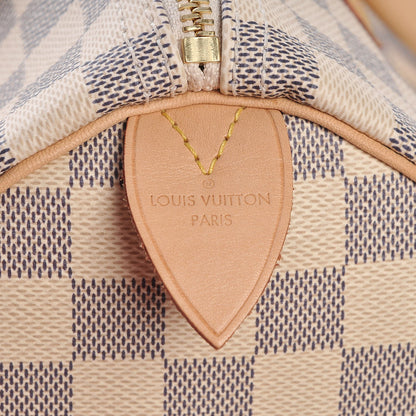 Louis Vuitton Damier Azur Speedy 30 7 of 7