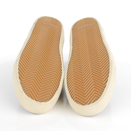 Saint Laurent Leopard Print Lame Skate Slip On Sneakers 41.5 Gold 5 of 9