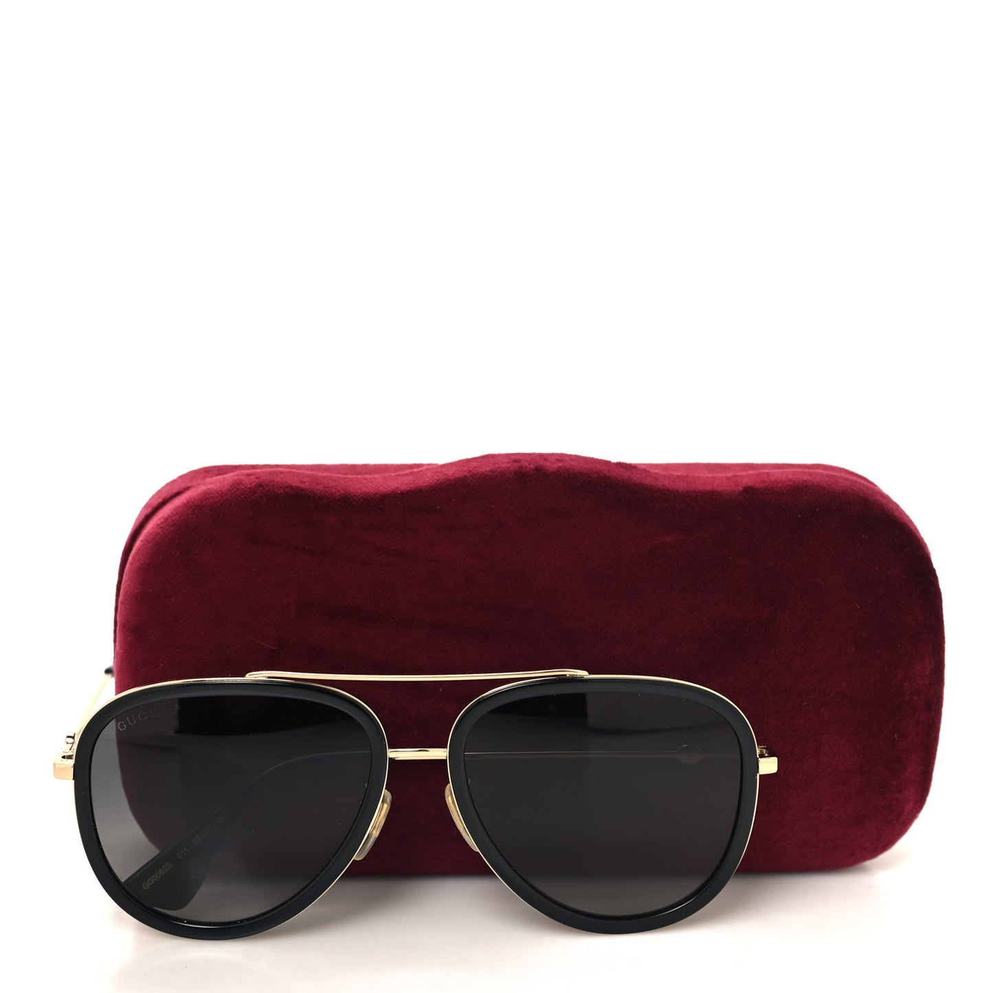 Metal Aviator Sunglasses GG0062S Black