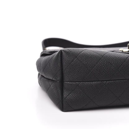 Chanel Caviar Quilted City Walk Flap Black 8 of 11