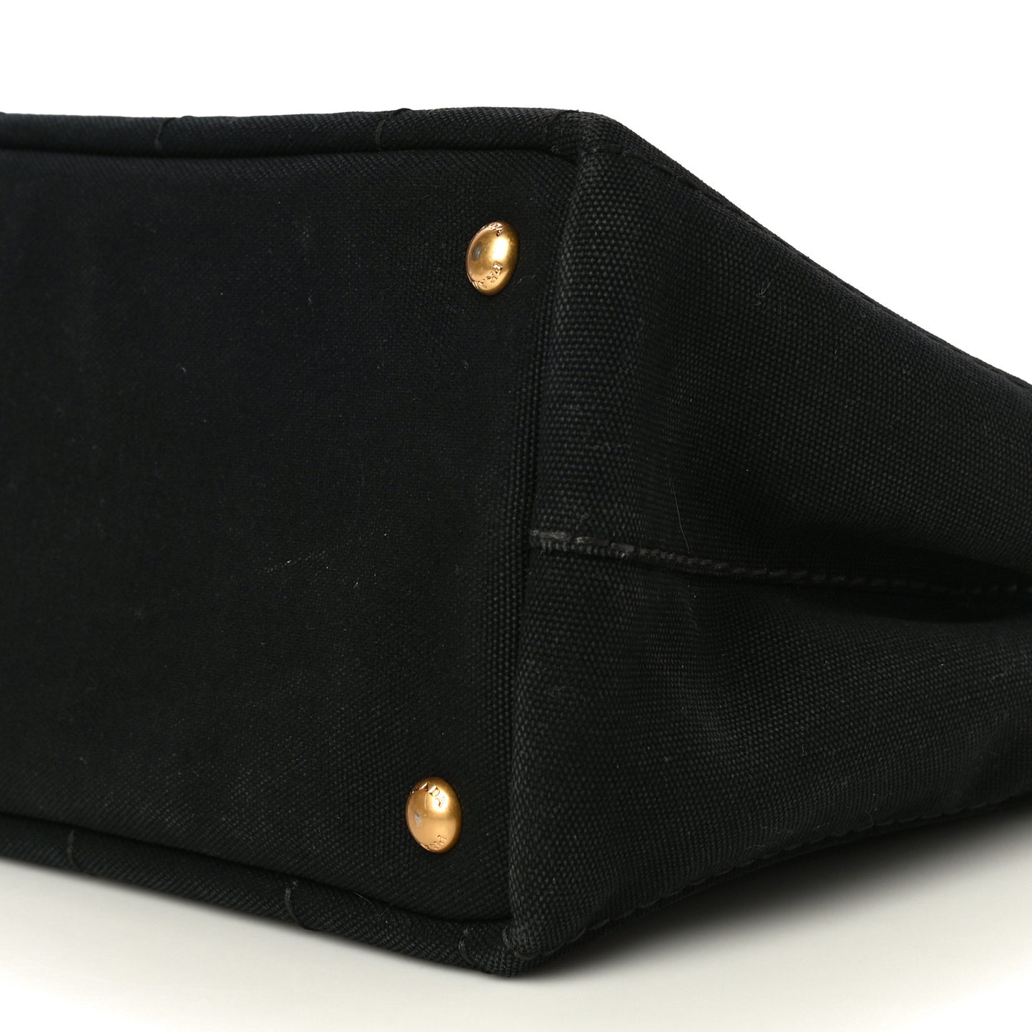 Canapa Small Logo Tote Black