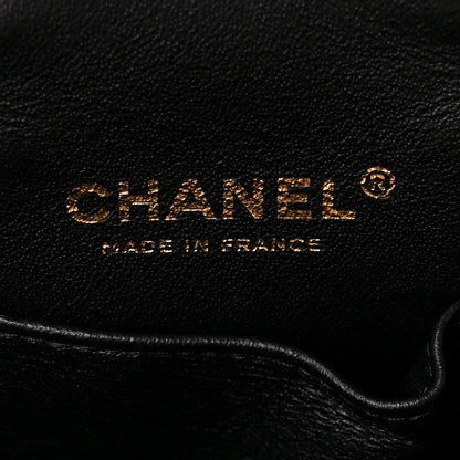 Chanel Caviar Quilted Small Top Handle Vanity Case With Chain Black 6 of 12