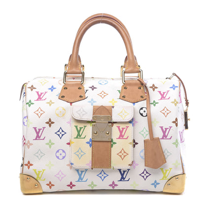 Louis Vuitton Monogram Multicolor Speedy 30 White 1 of 14
