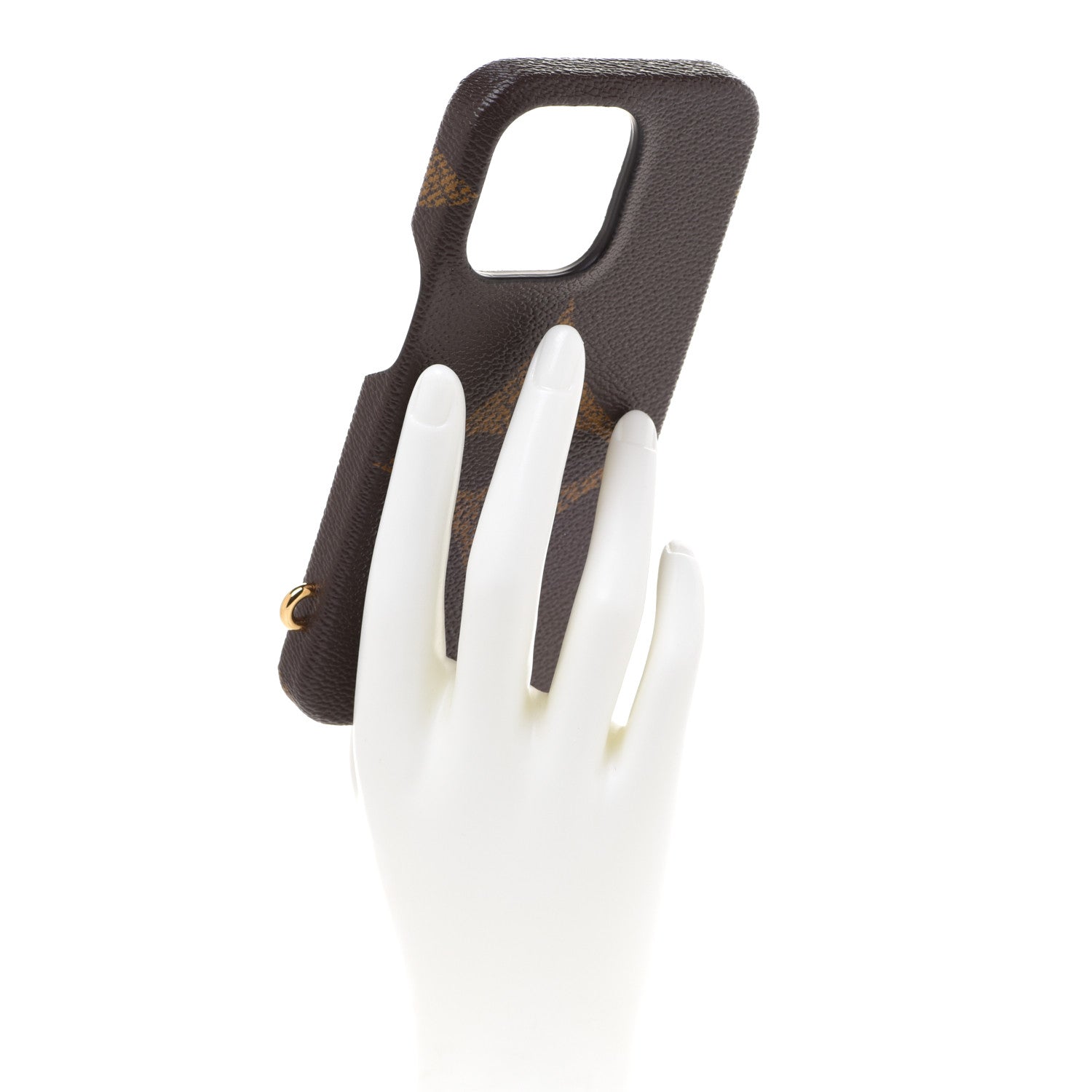 Louis Vuitton Reverse Monogram Giant iPhone 13 Pro Bumper On Strap Pink 2 of 7