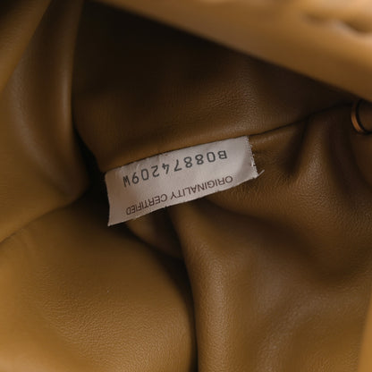Bottega Veneta Calfskin The Pouch Chain Cammello 7 of 10