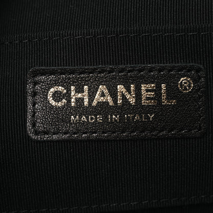 Chanel Lambskin Quilted Small Duma Drawstring Backpack Black 6 of 13