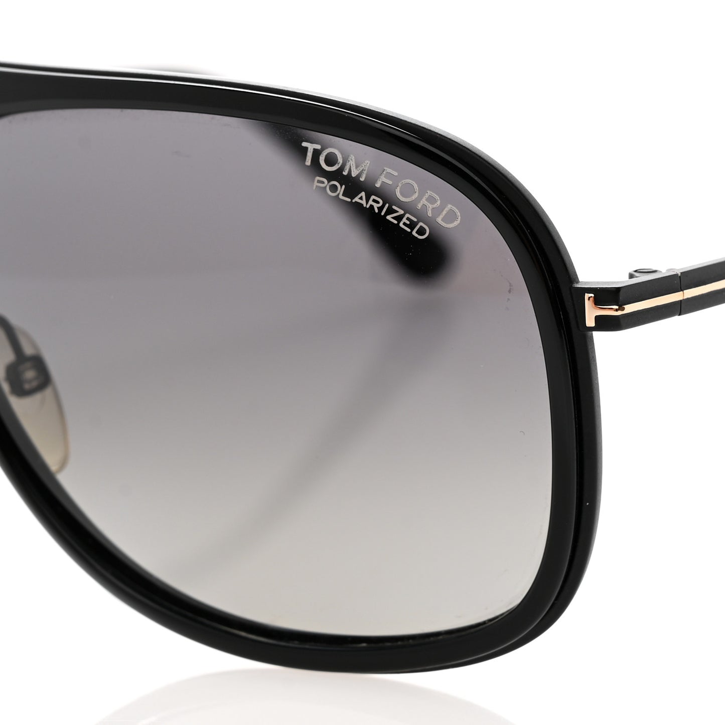 Chris Aviator Polarized Sunglasses TF462 Black