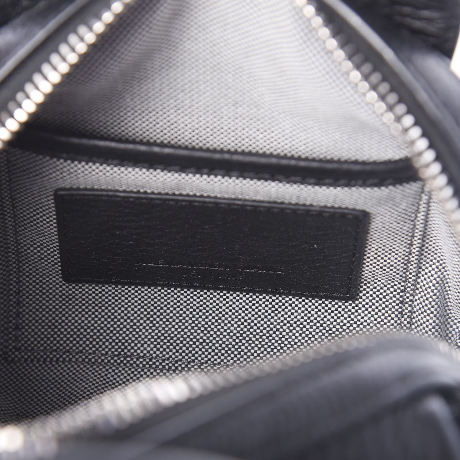Alexander Wang Pebbled Lambskin Baby Rockie Black Rhodium Hardware 5 of 8