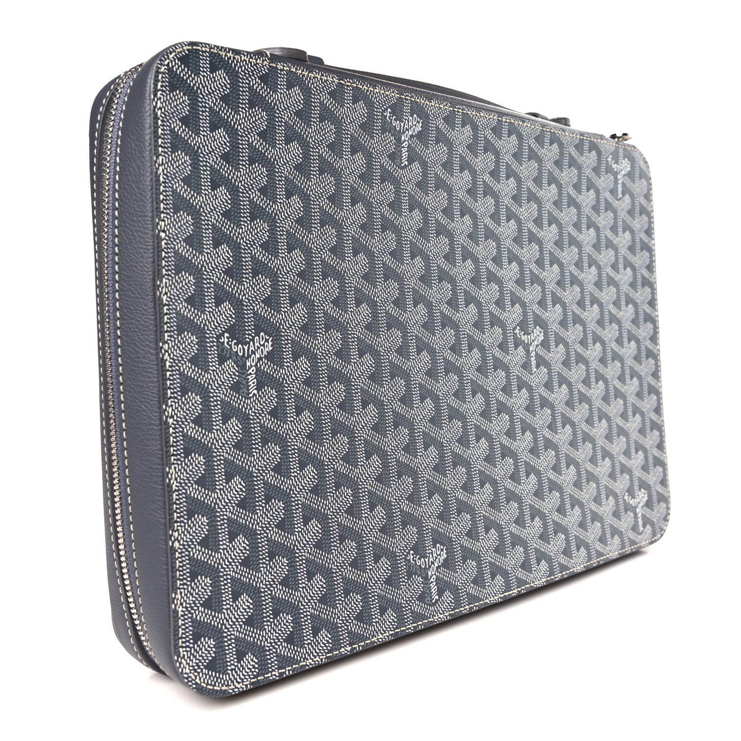 Goyardine Universal Companion Portfolio Grey