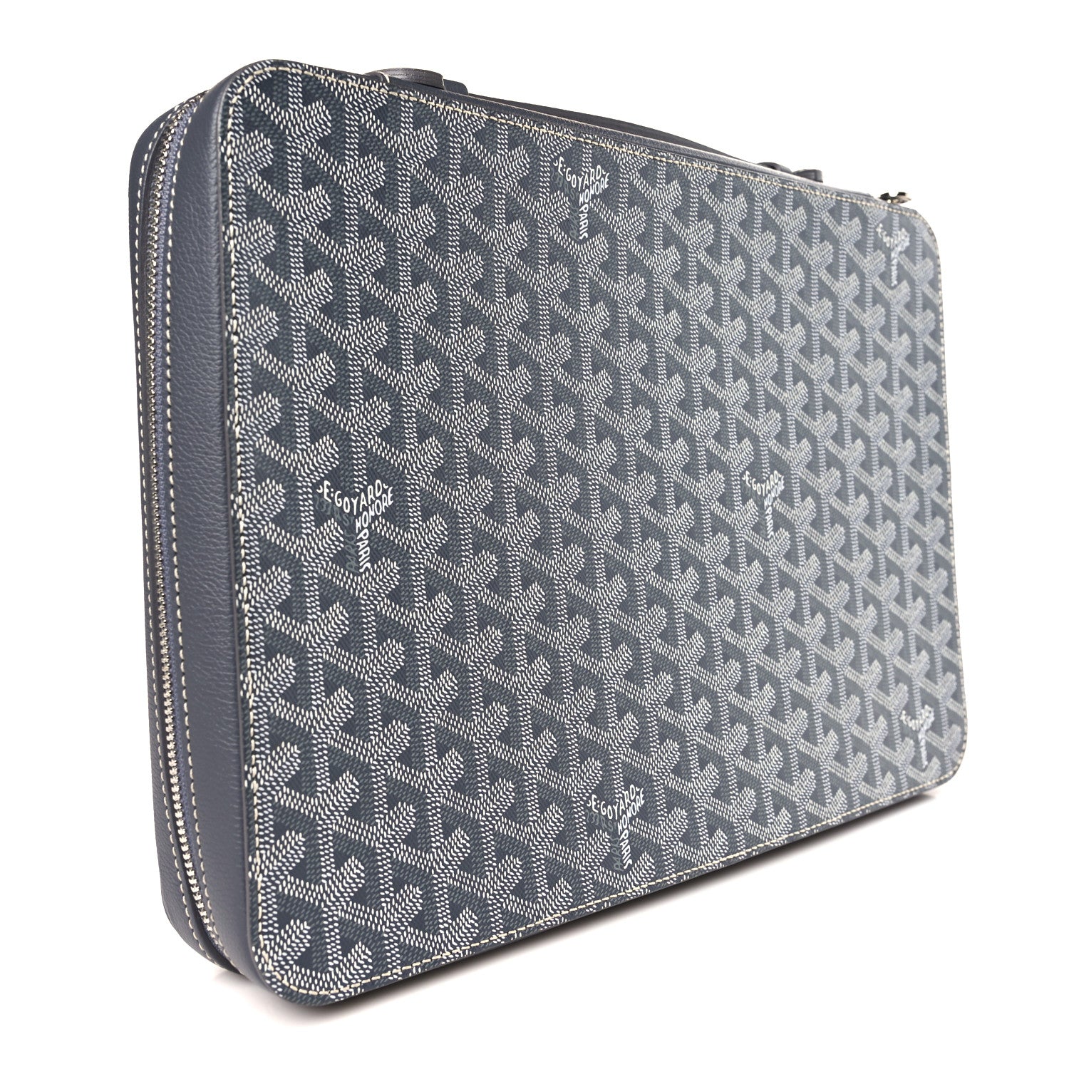Goyard Goyardine Universal Companion Portfolio Grey 3 of 8