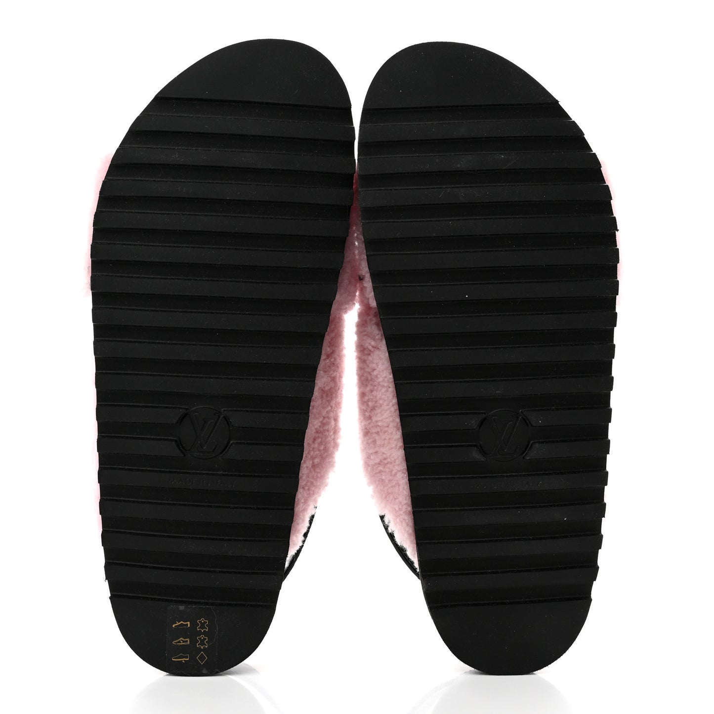 Shearling Paseo Flat Comfort Sandal 40 Rose Clair