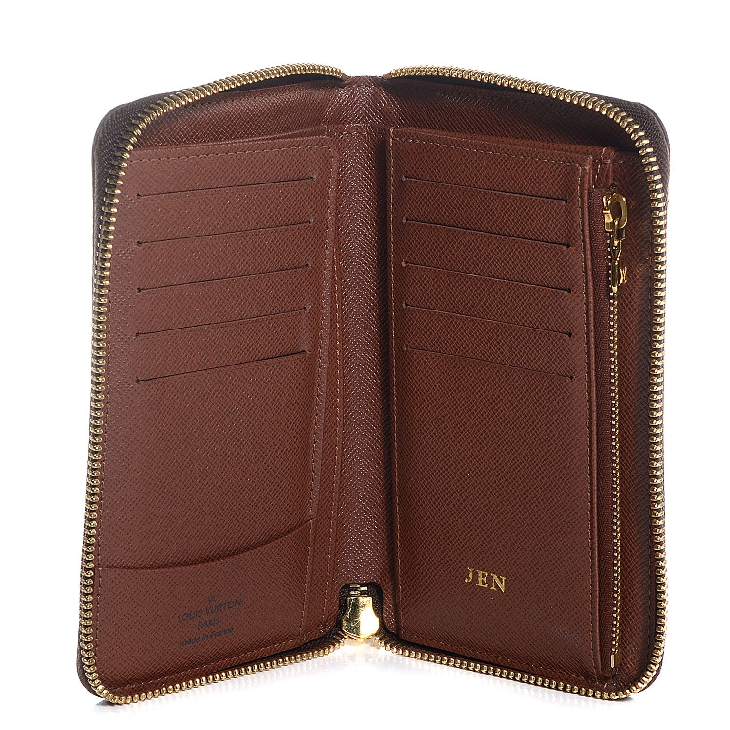 Louis Vuitton Monogram Zippy Compact Wallet 6 of 9