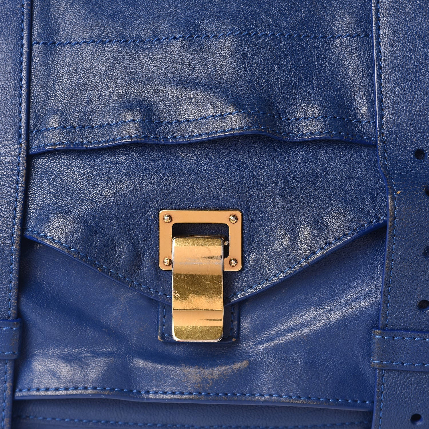 Proenza Schouler Lambskin Medium PS1 Satchel Royal Blue 44 of 45