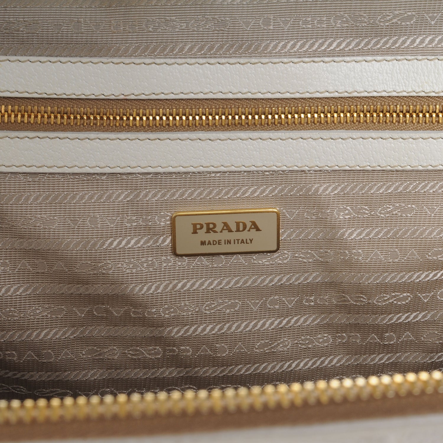 Prada Cinghiale Frame Bag White 6 of 6
