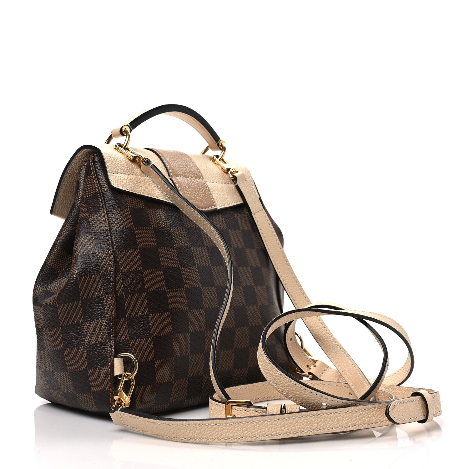 Louis Vuitton Damier Ebene Clapton Backpack Crème 3 of 6