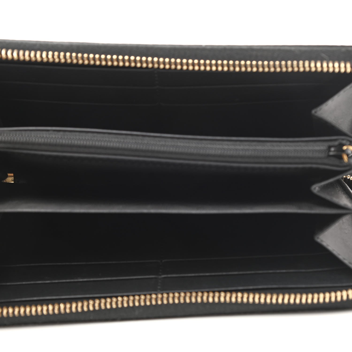 Gucci GG Supreme Monogram Bees Zip Around Wallet 5 of 9