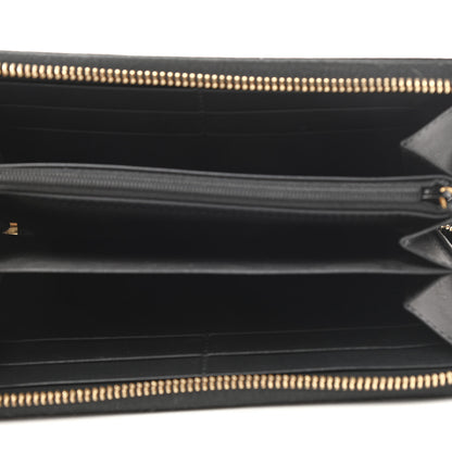Gucci GG Supreme Monogram Bees Zip Around Wallet 5 of 9