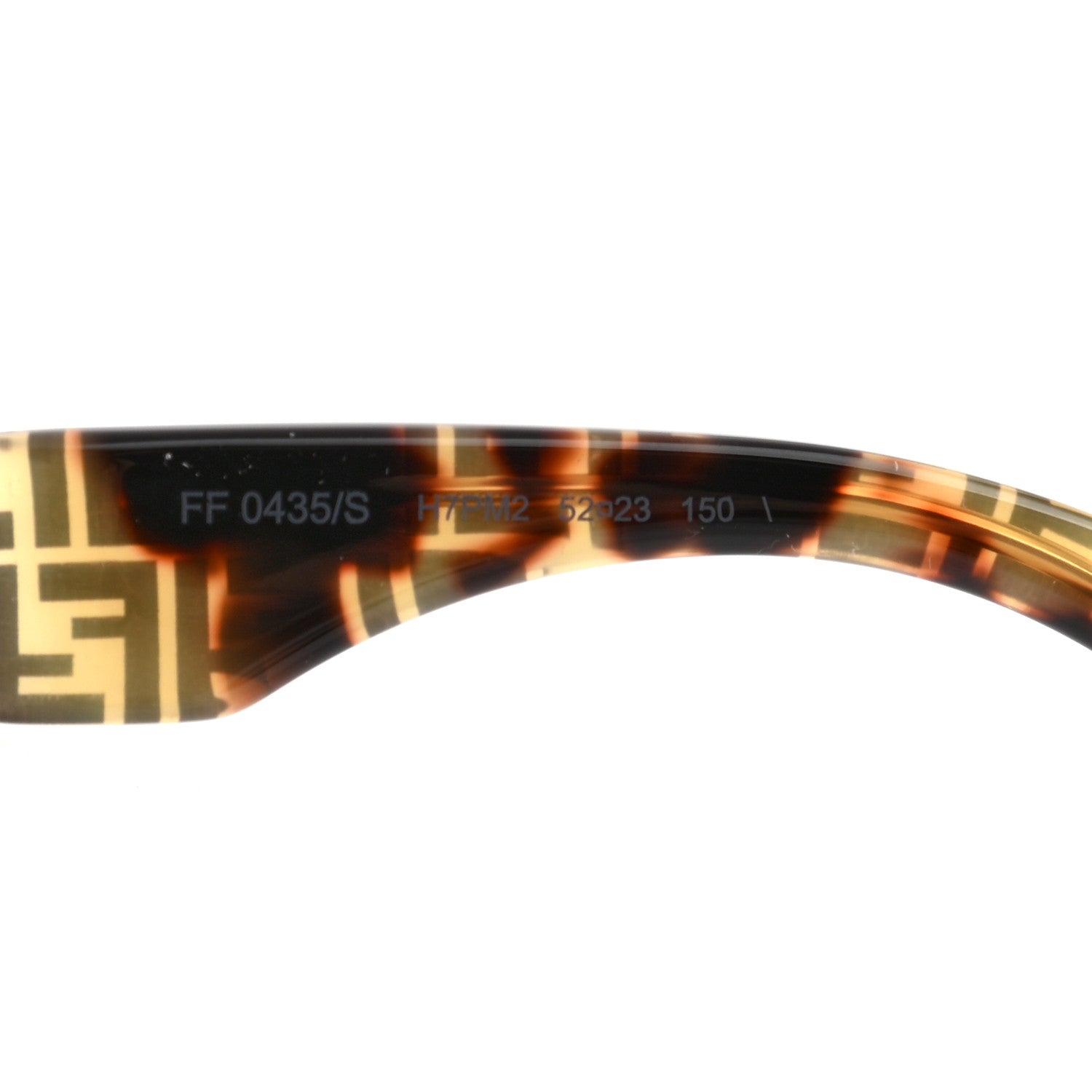 Fendi Acetate FF 53mm Sunglasses 0435/S Tortoise 5 of 7