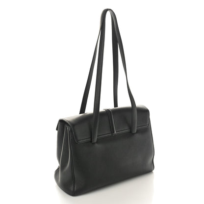 Celine Supple Grained Calfskin Medium Soft 16 Bag Black 3 of 12