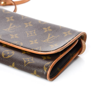 Louis Vuitton Monogram Pochette Twin GM 6 of 19