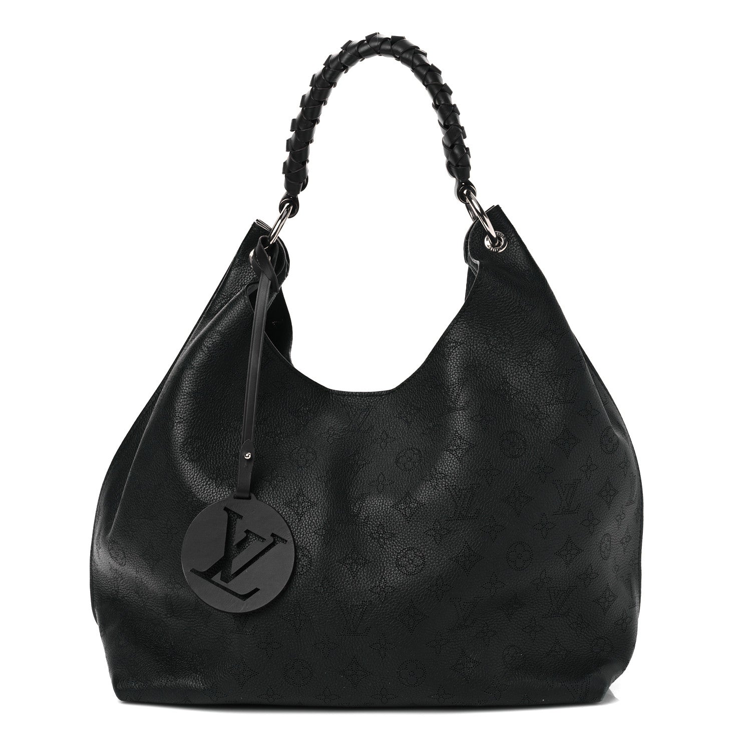 Louis Vuitton Mahina Carmel Hobo Black 1 of 11