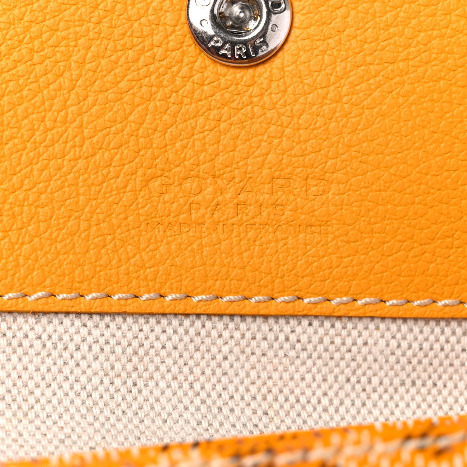 Goyard Goyardine Saint Louis PM Yellow 7 of 11