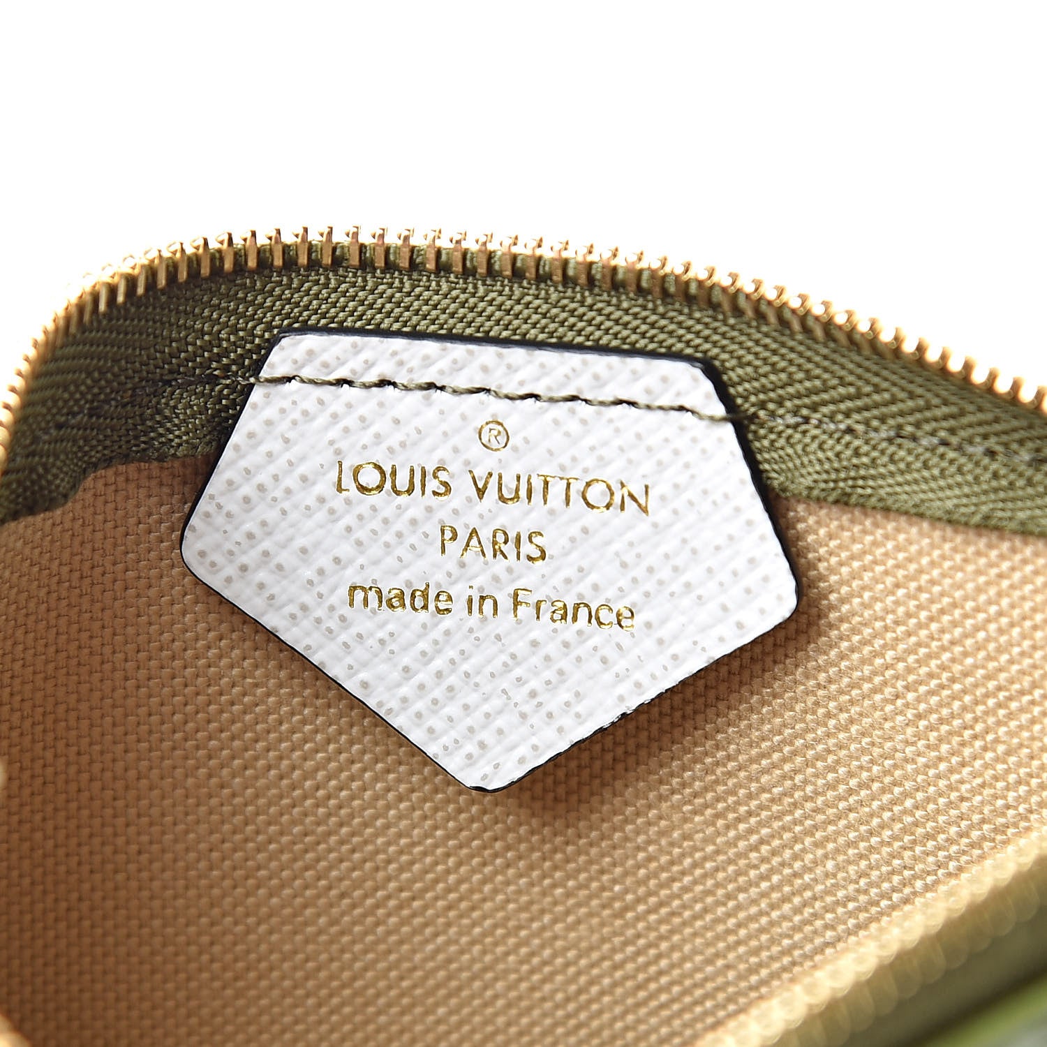Louis Vuitton Monogram Giant Micro Pochette Accessories Kaki White 6 of 8