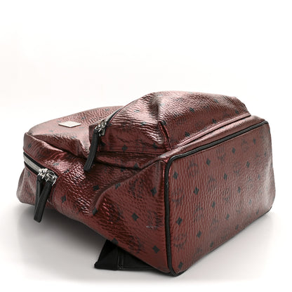 MCM Visetos Medium Stark Backpack Scooter Red 4 of 11