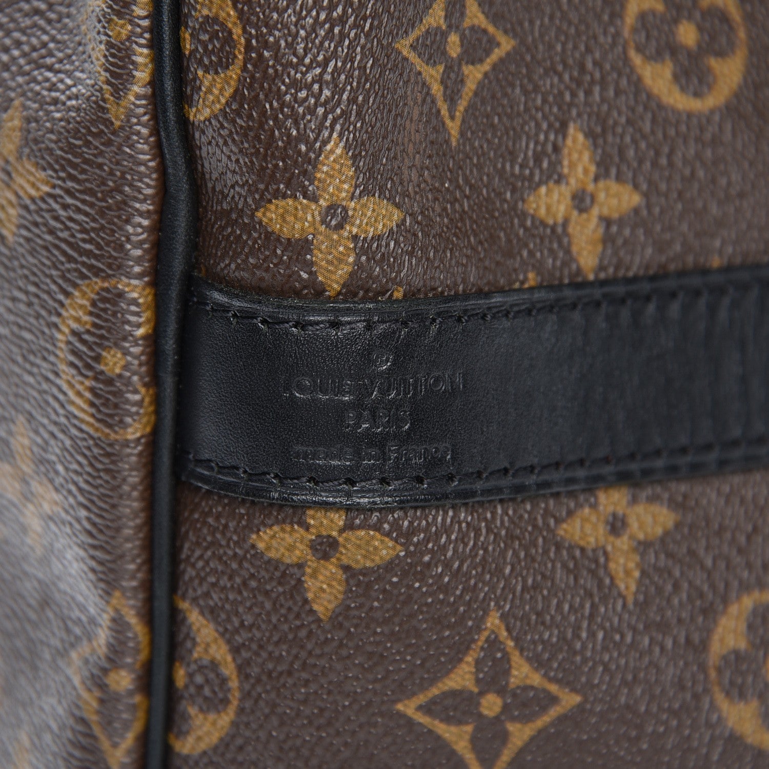 Louis Vuitton Monogram Macassar Keepall Bandouliere 55 7 of 8