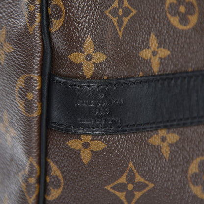 Louis Vuitton Monogram Macassar Keepall Bandouliere 55 7 of 8