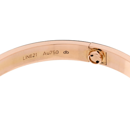 Cartier 18K Pink Gold LOVE Bracelet 19 7 of 9