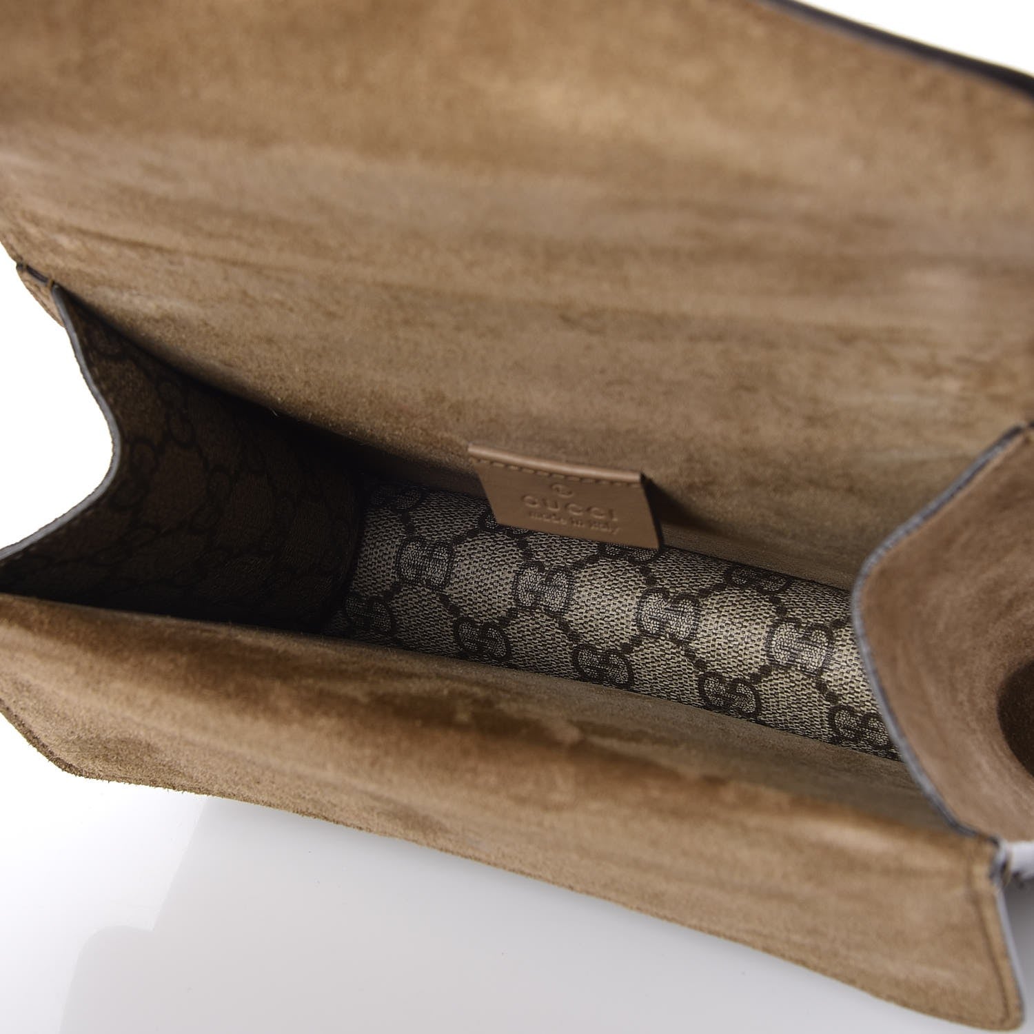 Gucci GG Supreme Monogram Mini Dionysus Shoulder Bag Taupe 6 of 9