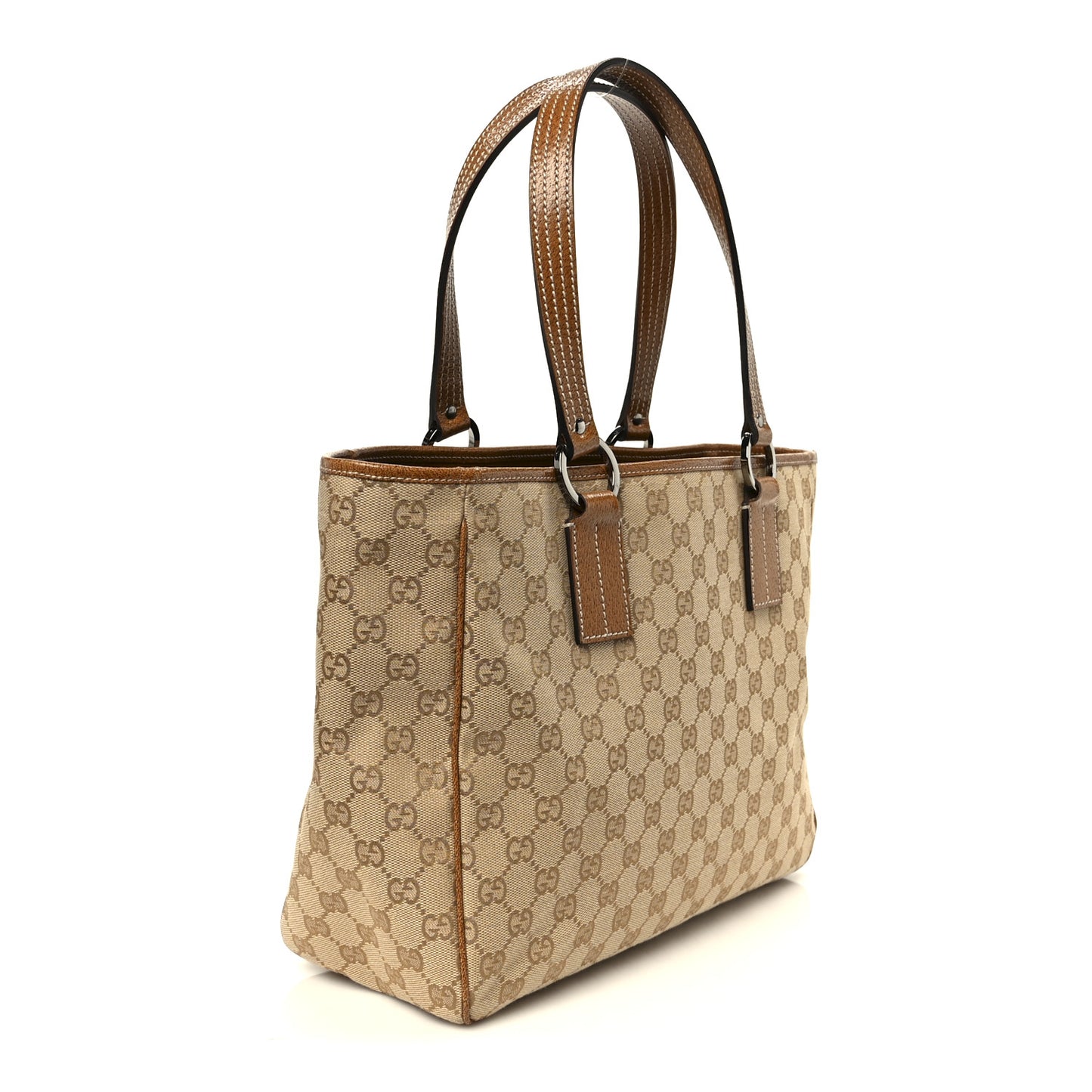 Monogram Large Tote Dark Brown