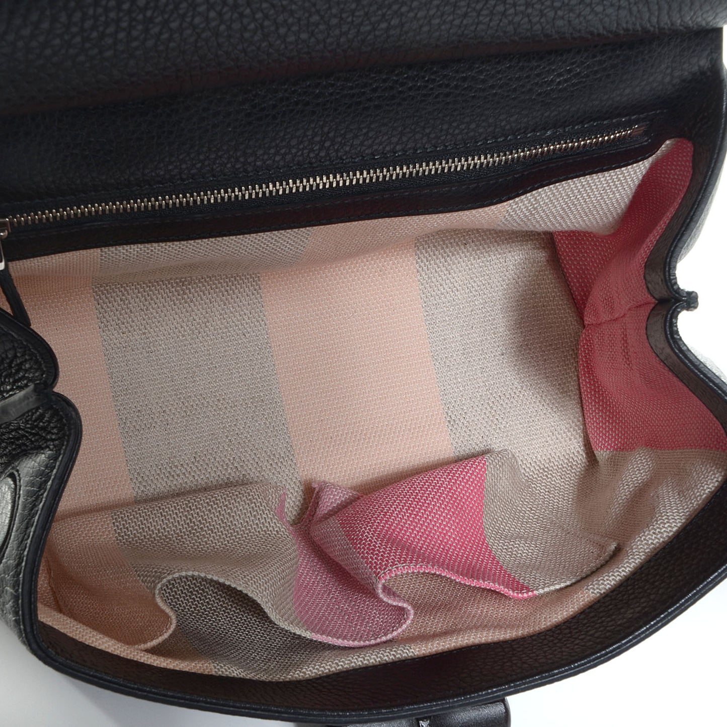 Cellarius Calfskin Small Bamboo Daily Top Handle Bag Black