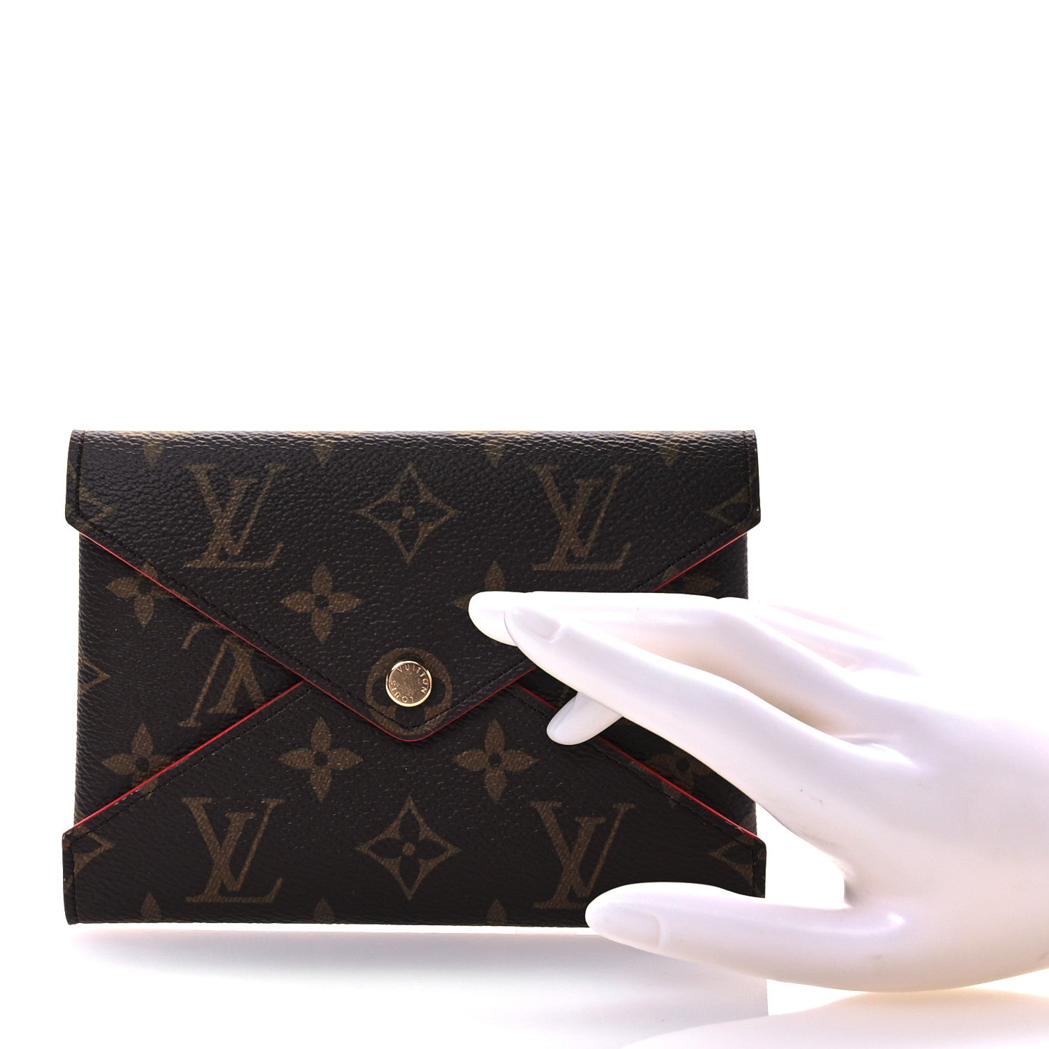 Louis Vuitton Monogram Medium Kirigami Pochette Insert Coquelicot 2 of 6