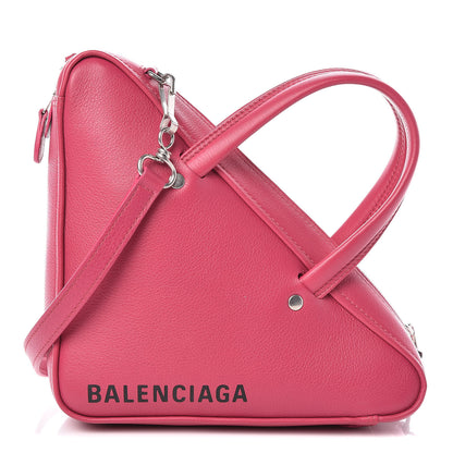 Balenciaga Calfskin XS Triangle Duffle Pink 1 of 8